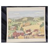 "The Thrashers" Print by Grandma Moses