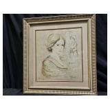 Artist Proof "Woman" by Carol Paolillo