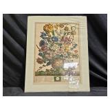 Robert Furber Lithograph "March" Vintage