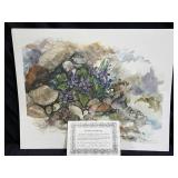 Limited Edition "A Touch of Violet" Paul W Brown