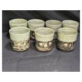 7 Soma Ware by OTAGIRI Tea Cups