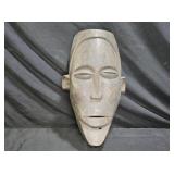 Vtg Carved Wooden African Tribal Mask