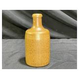 German Stoneware Brown Pottery Bottle