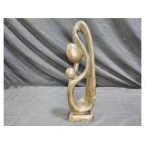African Mother & Child Sculpture