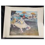 "The Dancer & The Bouquet" Print by Degas