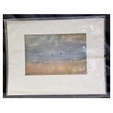 "Paysape de Plage" Print by Degas