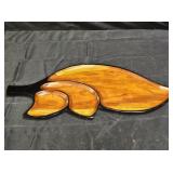 Vtg Sydney Farber & Son Haitian Mahogany Tray