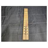 Balkin Dvojnice Hand Carved Wooden Double Flute