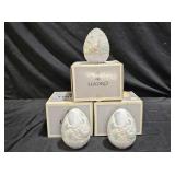 Three 1993 & 1994 Limited Edition Lladró Eggs