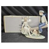 Lladró Sailor Boy & Girl Seesaw Figurine #1255