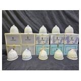 10 Lladró Christmaas Bells 1987 - 1996