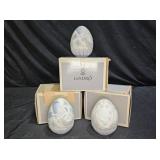 Three 1993 & 1994 Limited Edition Lladró Eggs