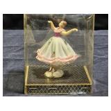 Vtg Dresden German Porcelain Lace Ballarina