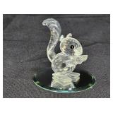 Retired Swarovski Crystal Squirrel Figurine