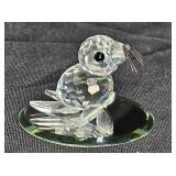 Retired Swarovski Crystal Miniature Seal