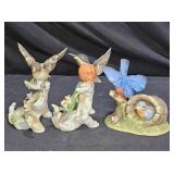 Vintage Lefton & Andrea Porcelain Bird Figurines