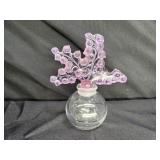 Lalique Clairefontaine Perfume Bottle Purple