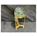 Handblown Art Glass Controlled Bubble Paper Weight