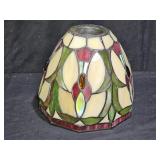 Tiffany Style Slag & Stained Glass Lamp Shade