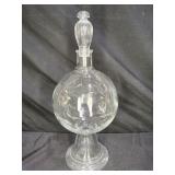 Antique Apothecary Jar Show Globe Bottle
