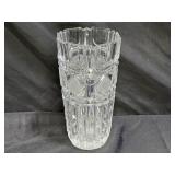 9" Geometric Lead crystal Vase