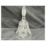 VTG Lead Crystal Flower Bell