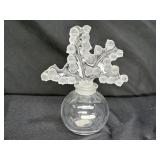Lalique  Signed Perfume Bottle Lilly of the Valley