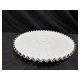 Fenton 12" Silver Crest Cake Plate