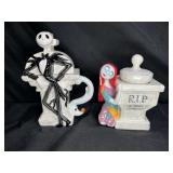 Disney Nightmare Before Christmas Sugar & Creamer