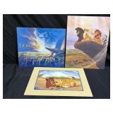 The Lion King II Lithograph & Lion King Program