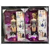 Two 35th Anniversary Barbie 1993