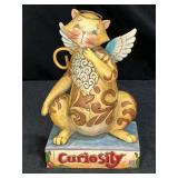 Jim Shore Curiosity Angel Cat Figurine