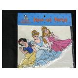Vintage 3 Disney Princesses Iron On Patch