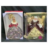 Starlight Walt Barbie & Happy Holidays Barbie