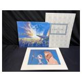 The Lion King Lithograph & Movie Program