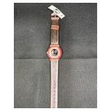 VTG Disney Time Works Pink Aurora Sparkle Watch