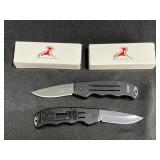 2 Red River Cutlery Folding Knives #2098-AS