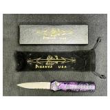 Plum Piranha Mini Guard Tactical Folding Combo