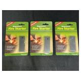 2 New Coghlan's Magnesium Fire Starters