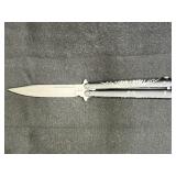 Black Cheeta Butterfly Knife