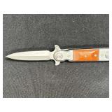 New Wooden Handle Folding Knife