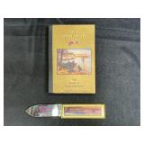 Commemorative Civil War Pocket Knife with Case