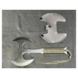 Replica Zombie Slayer Double Headed Throwing Axe