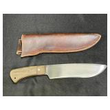 Stephen Fowler HO#5 Wood Handle Fixed Knife