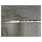 Frank Beltrame Black Horn Italian Stiletto