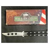 Bear & Sons Cutlery Butterfly Trainer 114BTR