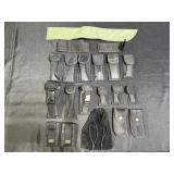 Lot of Woven Nylon Knife Sheaths