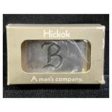 Vintage Hickok Belt Buckle Engraved with B