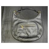 Michael Kors Black Leather Should Bag