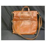 Patricia Nash Luzille Leather Tan  Back Pack